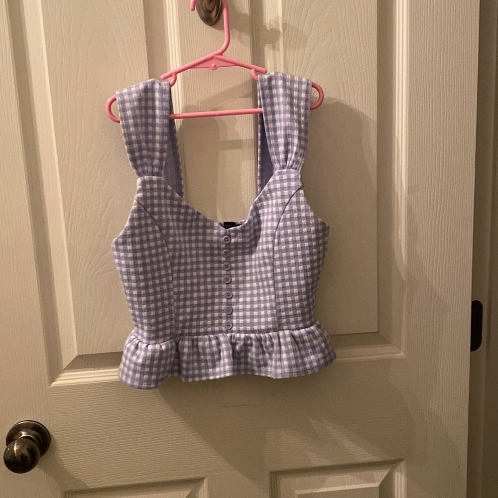 Forever 21 checkered tank top